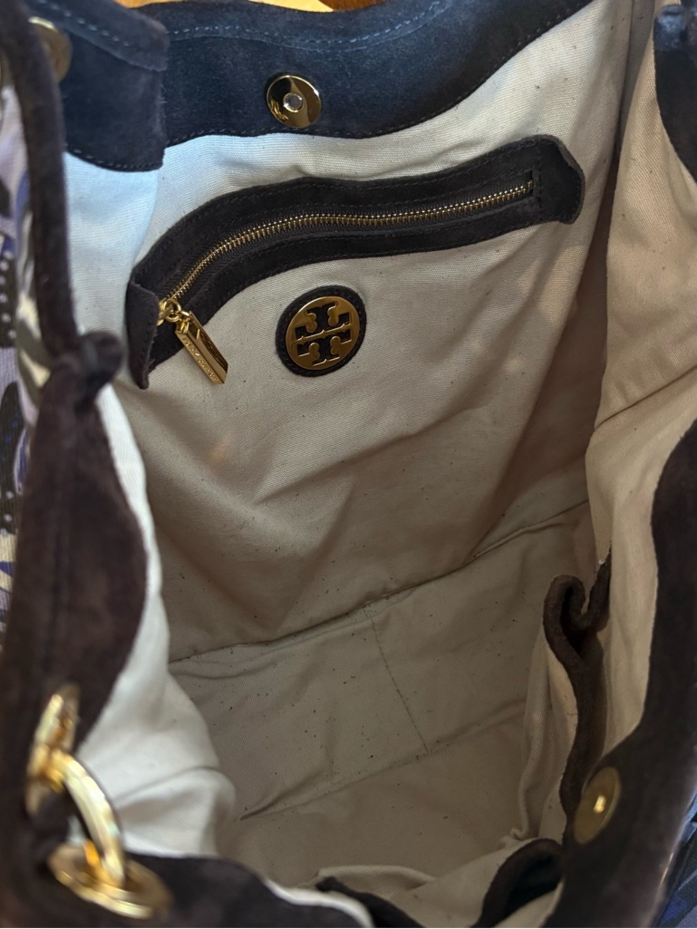 Tory Burch Sawla Hobo Fringe Bag - Picture 5 of 6